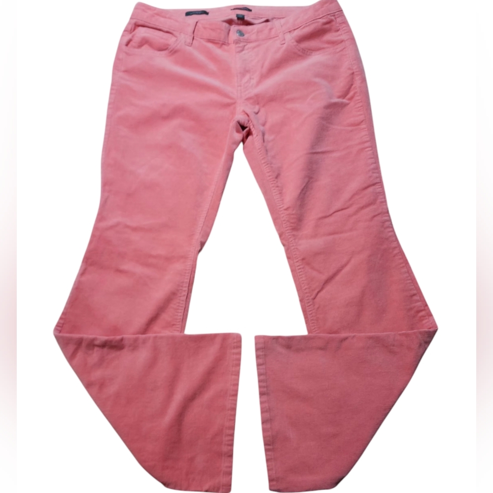 Wild Fable Corduroy Peach Color Low Rise Flare Jeans Pants Size 12